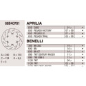 Disco freno Brembo DP 240X5 68B40781BRE