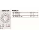 Disco freno Brembo DP 260X5 68B40794BRE