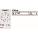 Disco freno Brembo DP 240X6 68B40797BRE