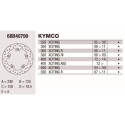 Disco freno Brembo DP 240X5 68B40799BRE