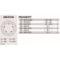 Disco freno Brembo DP 240X6 68B407A8BRE