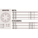 Disco freno Brembo DP 260X3.7 68B407B8BRE