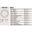 Disco freno Brembo DP 305X5