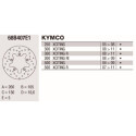 Disco freno Brembo DP 260X5 68B407E1BRE