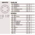 Disco freno Brembo DP 276X5 68B407E9BRE