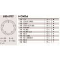 Disco freno Brembo 320X5 68B407G7BRE