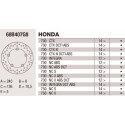 Disco freno Brembo 240X5 68B407G8BRE