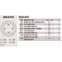Disco freno Brembo 245X5 68B407H0BRE