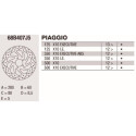 Disco freno Brembo DP 280X5 68B407J5BRE