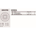 Disco freno Brembo DP 256X6