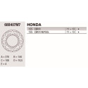 Disco freno Brembo DP 276X4 68B407M7BRE