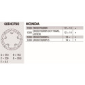 Disco freno Brembo DP 310X4.5