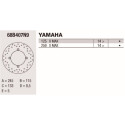 Disco freno Brembo DP 245X5 68B407N9BRE