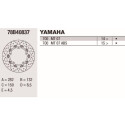 Disco freno Brembo DC 282X4,5