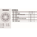 Disco freno Brembo DC 296X4.5