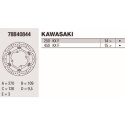 Disco freno Brembo DC 270X3 78B40844BRE