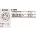 Disco freno Brembo DP 305X4,5