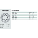 Disco freno Brembo DC 270X3