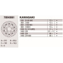 Disco freno Brembo DP 310X5