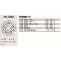 Disco freno Brembo DP 320X5 78B40881BRE