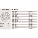 Disco freno Brembo DC 296X5