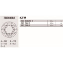 Disco freno Brembo DC 240X4,5