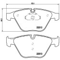Set di 4 pastiglie freno BREMBO P 06 054X