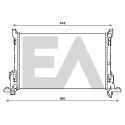 Radiatore, raffreddamento motore EACLIMA 31R60088ELA