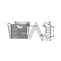 Raffreddatore dell'aria di aspirazione EACLIMA 36A77020ELA