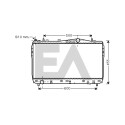 Radiatore, raffreddamento motore EACLIMA 31R20051ELA