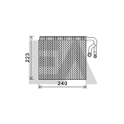 Evaporatore, Climatizzatore