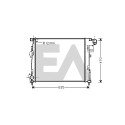 Radiatore, raffreddamento motore EACLIMA 31R60150ELA