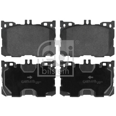 Kit pastiglie freno, Freno a disco FEBI BILSTEIN 116428