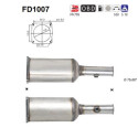 Filtro antiparticolato / particellare, Impianto gas scarico