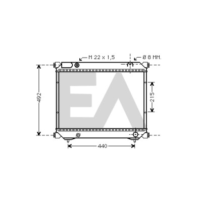 Radiatore, Raffreddamento motore