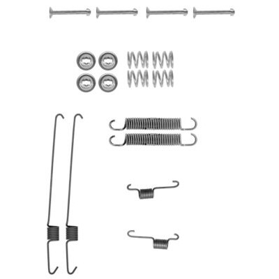 Kit accessori, ganasce freno HELLA 8DZ 355 200-001