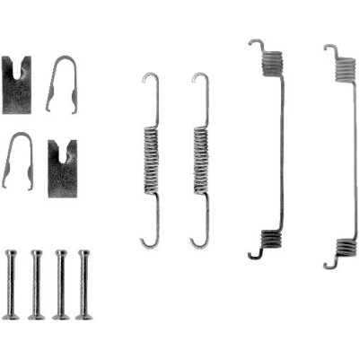 Kit accessori, ganasce freno HELLA 8DZ 355 200-571