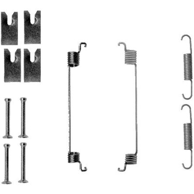 Kit accessori, ganasce freno HELLA 8DZ 355 200-841