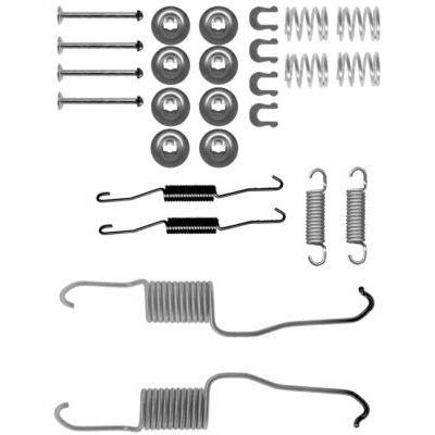 Kit accessori, ganasce freno HELLA 8DZ 355 200-891