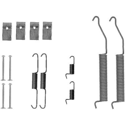 Kit accessori, ganasce freno HELLA 8DZ 355 200-951