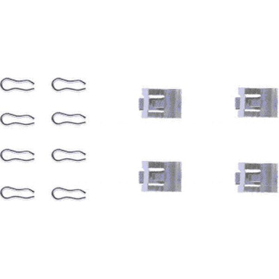 Kit accessori, pastiglie freno HELLA 8DZ 355 202-201