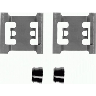 Kit accessori, pastiglie freno HELLA 8DZ 355 202-391