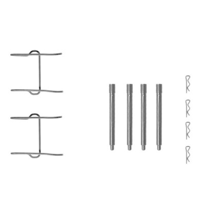 Kit accessori, pastiglie freno HELLA 8DZ 355 202-401
