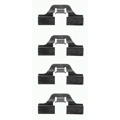 Kit accessori, pastiglie freno HELLA 8DZ 355 202-621