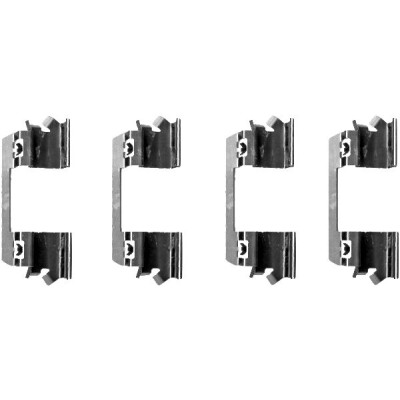 Kit accessori, pastiglie freno HELLA 8DZ 355 202-731