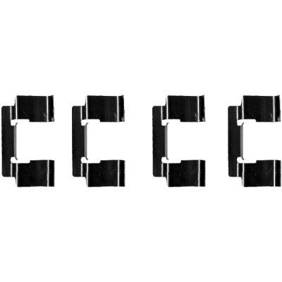 Kit accessori, pastiglie freno HELLA 8DZ 355 202-741