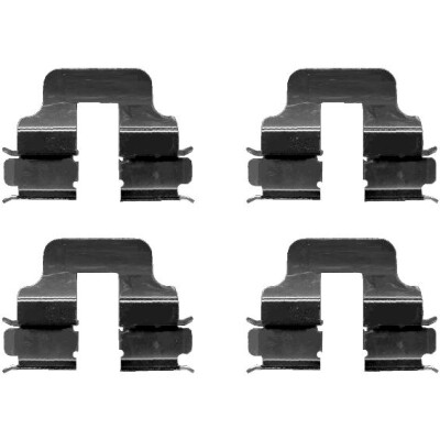 Kit accessori, pastiglie freno HELLA 8DZ 355 202-801