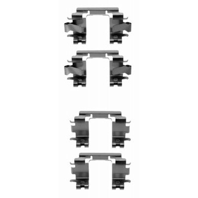 Kit accessori, pastiglie freno HELLA 8DZ 355 202-831
