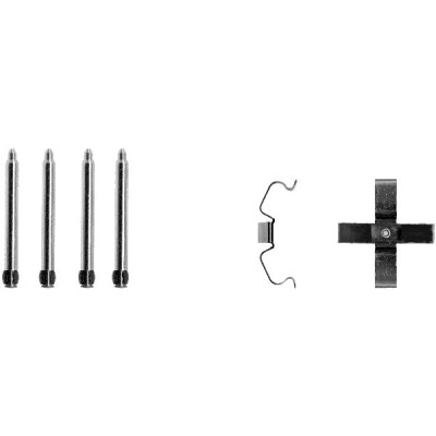 Kit accessori, pastiglie freno HELLA 8DZ 355 202-891