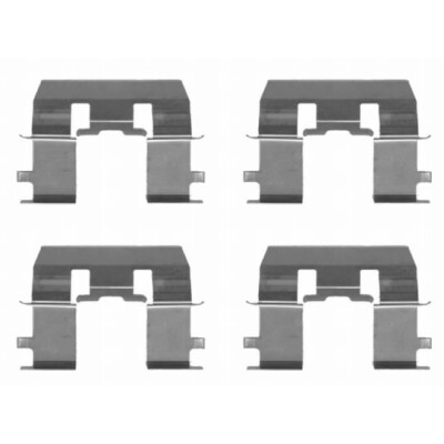 Kit accessori, pastiglie freno HELLA 8DZ 355 203-021